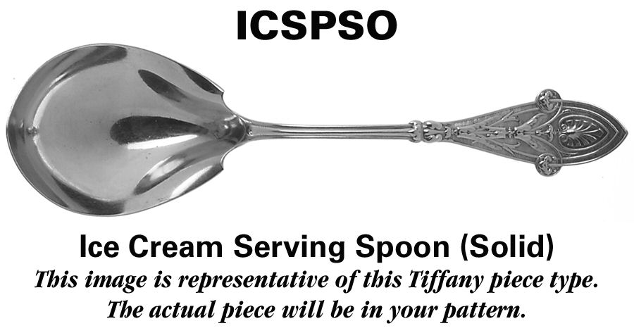Japanese Gold (Strl, 1871, Gold Vermeil) Ice Cream Serving Spoon (Solid) by Tiffany & CO SILVER-1