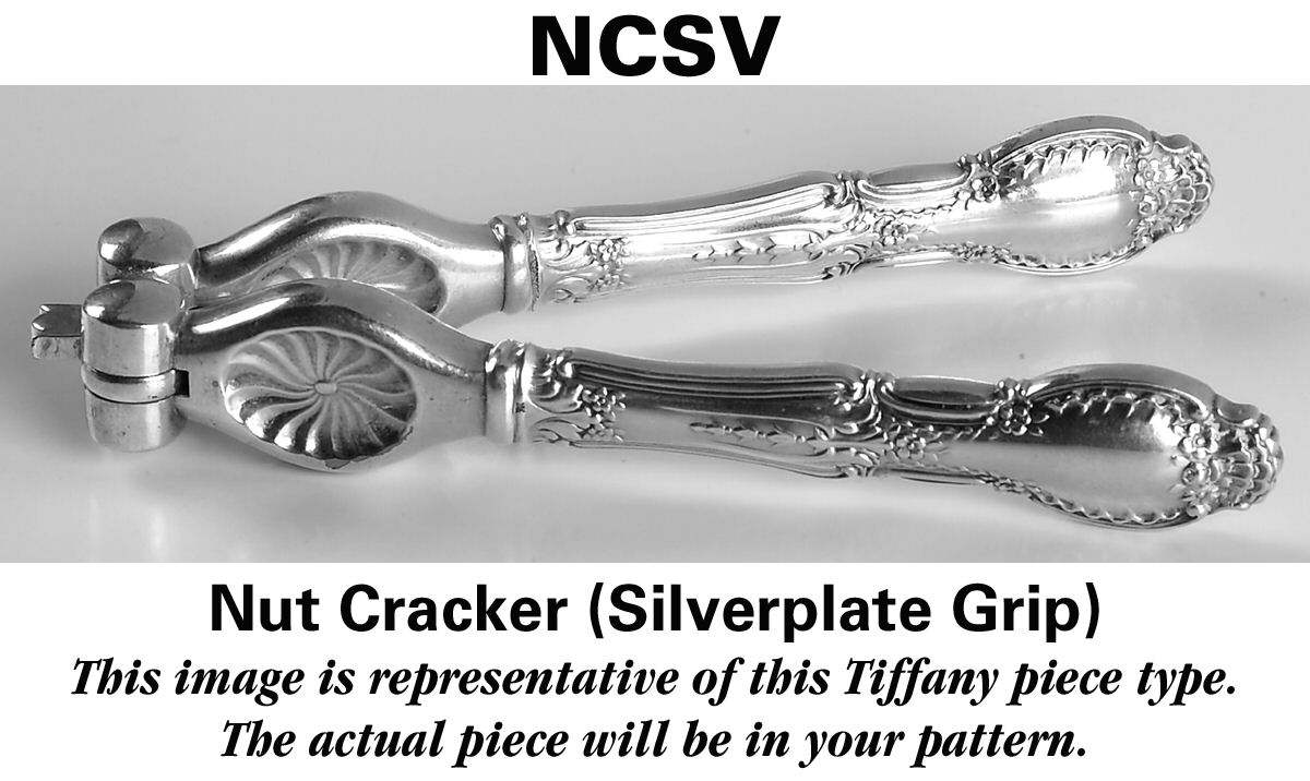 Audubon (Sterling, 1956) Silverplate Grip Nut Cracker by Tiffany & CO SILVER-1