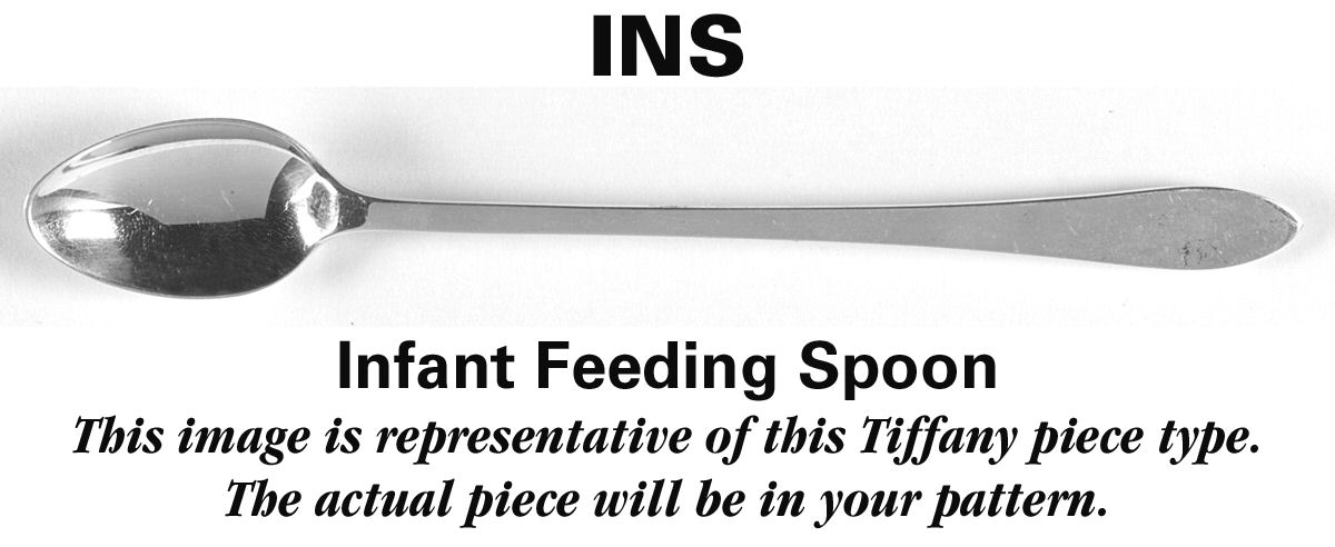 English King (Sterling, 1885, No Monograms) Infant Feeding Spoon by Tiffany & CO SILVER-1