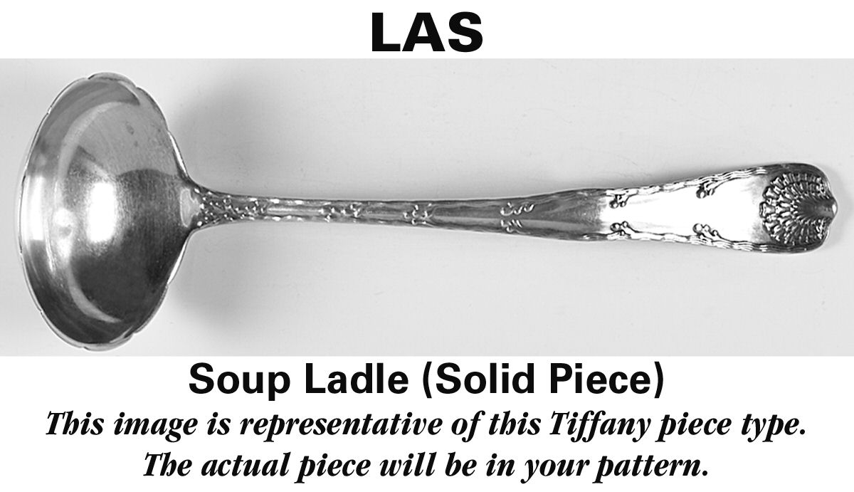 Audubon (Sterling, 1956) Solid Soup Ladle by Tiffany & CO SILVER-1