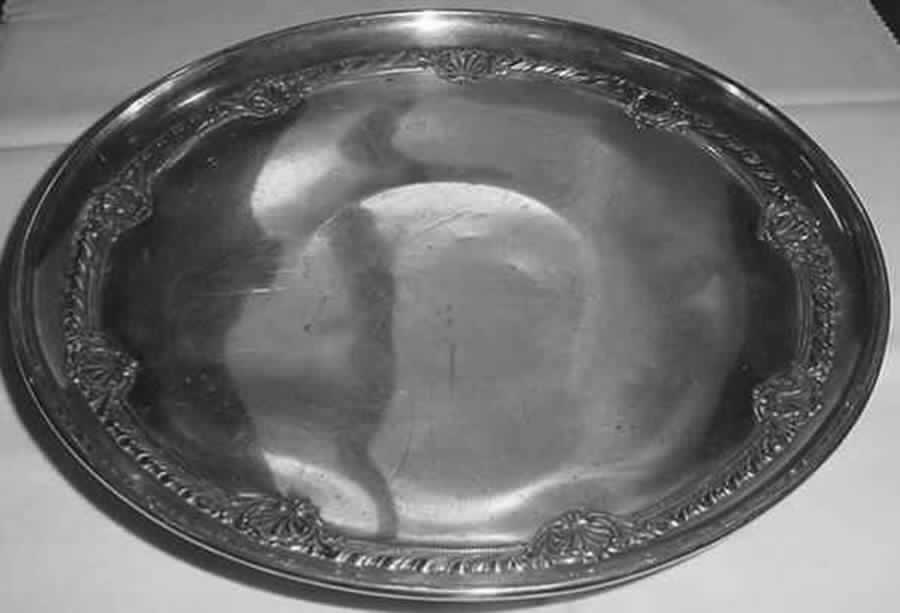 X546 (Sterling, Hollowware) Sterling Sandwich Plate by Reed & Barton-1