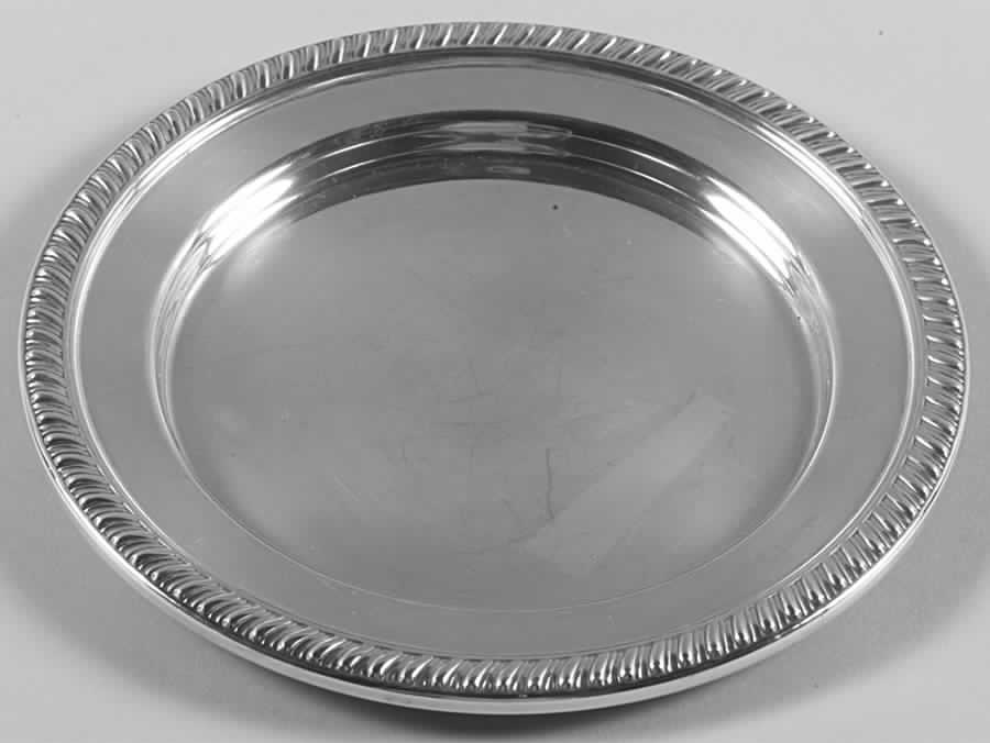 Hawthorne (Sterling, Hollowware) Bread Plate by Reed & Barton-1