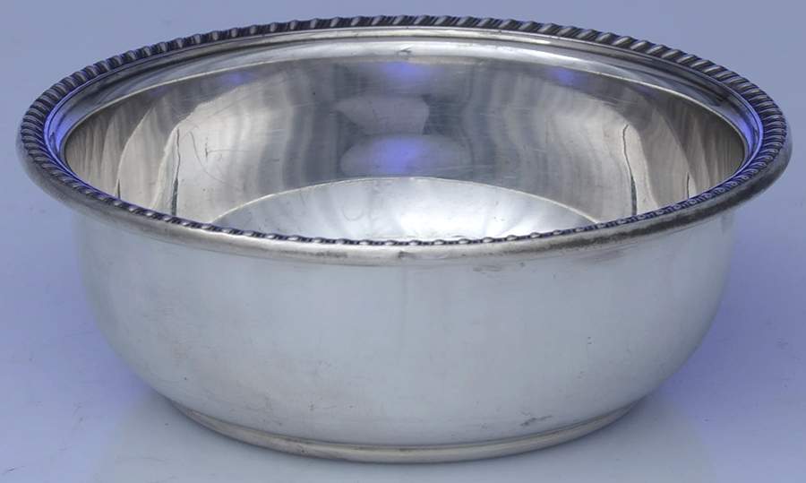 Hawthorne (Sterling, Hollowware) Sterling Bon Bon Bowl by Reed & Barton-1