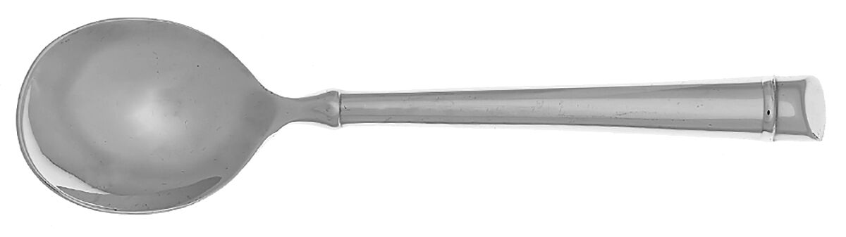 Impression (Stainless) Round Bowl Soup Spoon (Cream Soup) HC by Reed & Barton-1