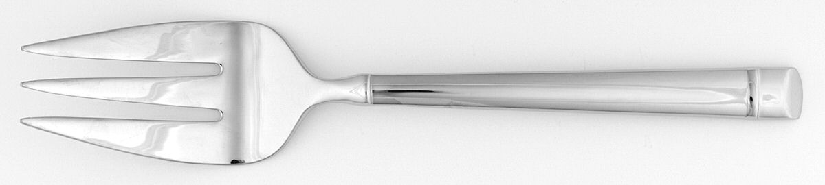 Impression (Stainless) Medium Solid Cold Meat Serving Fork by Reed & Barton-1