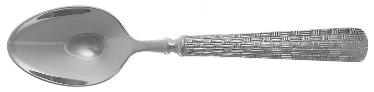 Latticework (Stainless) Place/Oval Soup Spoon by Reed & Barton-1