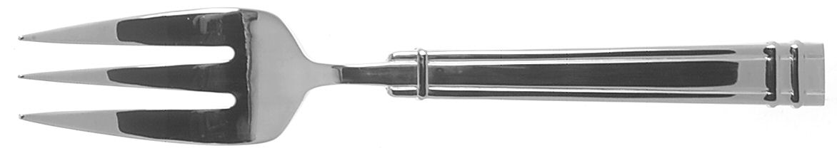 Mission Bay (Stainless) Medium Solid Cold Meat Serving Fork by Reed & Barton-1
