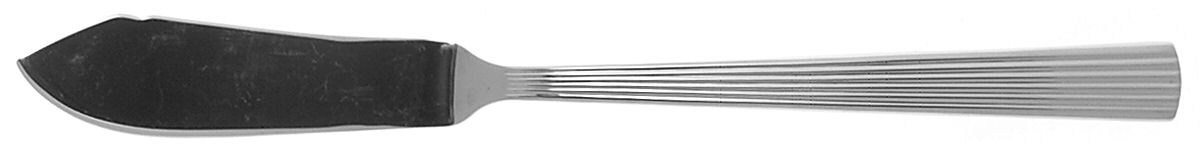 Pillar (Stainless) Flat Handle Master Butter Knife by Reed & Barton-1