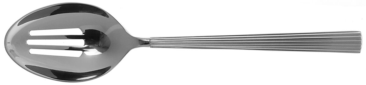 Pillar (Stainless) Pierced Tablespoon (Serving Spoon) by Reed & Barton-1