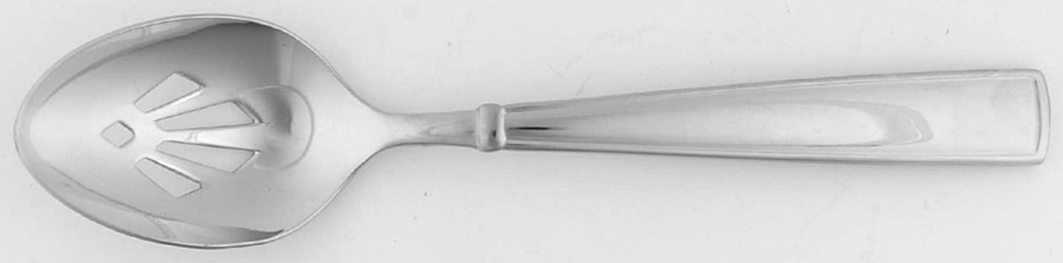 Winstead (Stainless) Pierced Tablespoon (Serving Spoon) by Reed & Barton-1