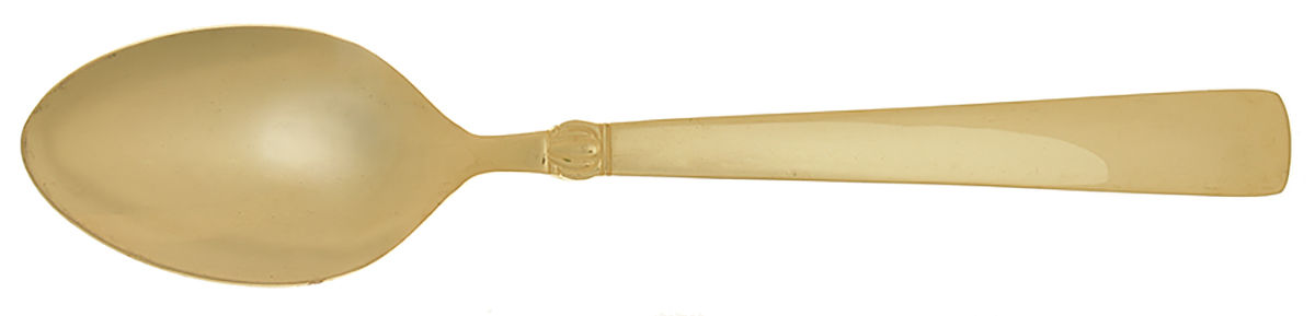 Gold Sanderling (Gold Electroplate) Tablespoon (Serving Spoon) by Reed & Barton-1