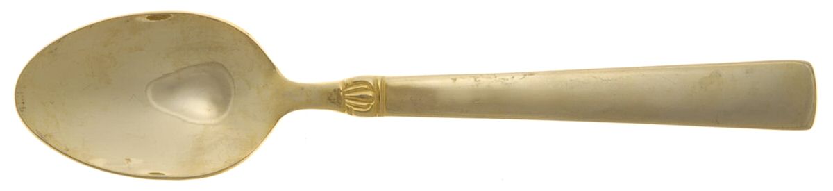 Gold Sanderling (Gold Electroplate) Teaspoon by Reed & Barton-1