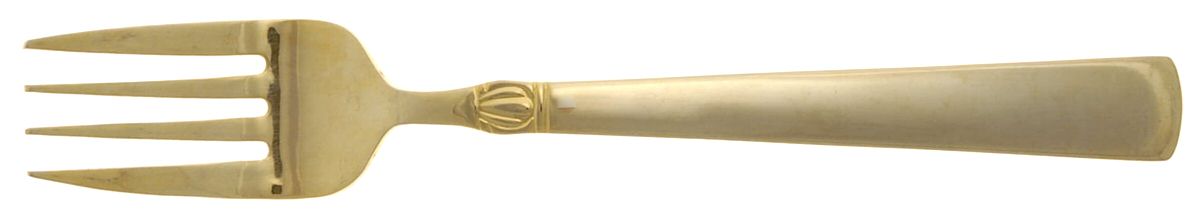 Gold Sanderling (Gold Electroplate) Individual Salad Fork by Reed & Barton-1