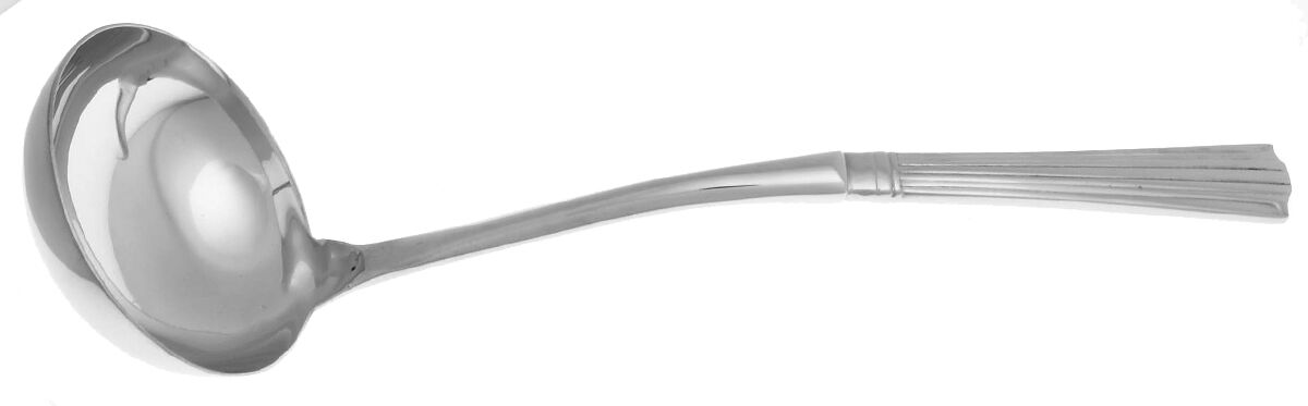 Highbridge (Stainless) Soup Ladle with Stainless Bowl HC by Reed & Barton-1