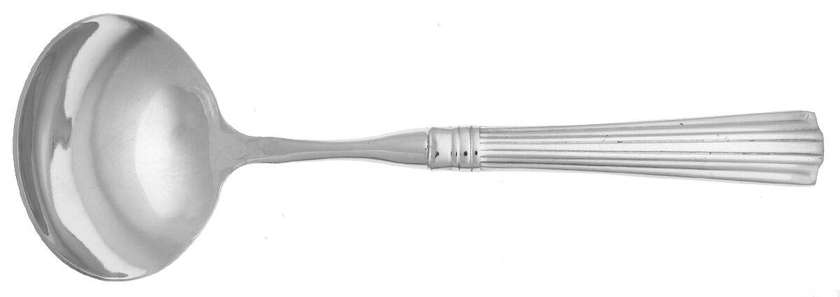 Highbridge (Stainless) Gravy Ladle with No Spout Stainless Bowl HC by Reed & Barton-1