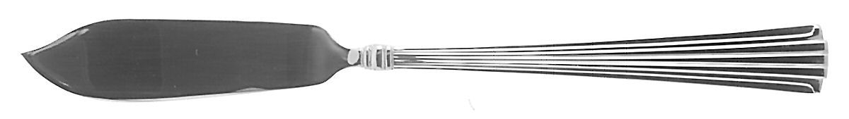 Highbridge (Stainless) Flat Handle Master Butter Knife by Reed & Barton-1