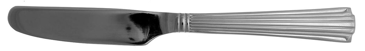 Highbridge (Stainless) Butter Spreader Hollow Hdl-Paddle/Stainless Blade by Reed & Barton-1