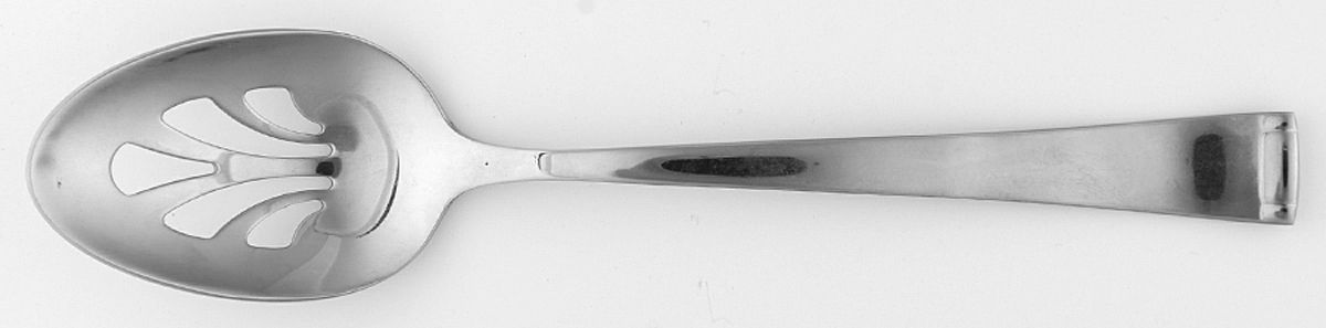 Gatehouse (Stainless) Pierced Tablespoon (Serving Spoon) by Reed & Barton-1