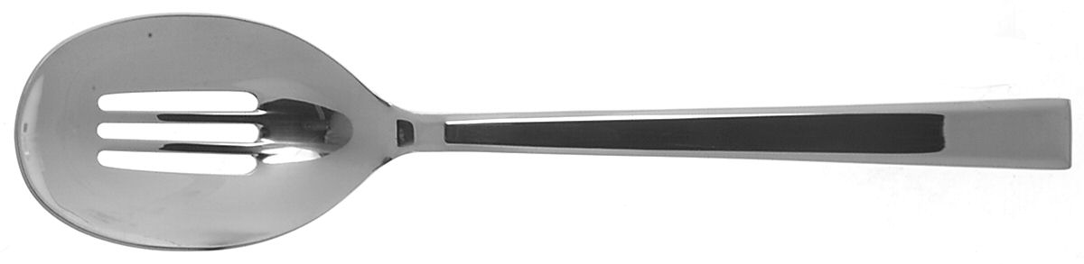 Addison (Stainless) Pierced Tablespoon (Serving Spoon) by Reed & Barton-1