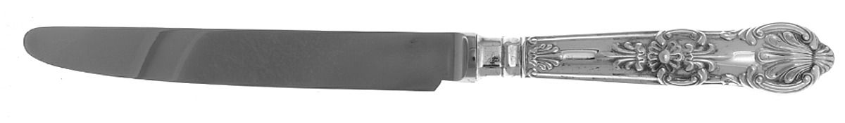 Queens (Silverplate) New French Hollow Knife by Roberts & Belk-1