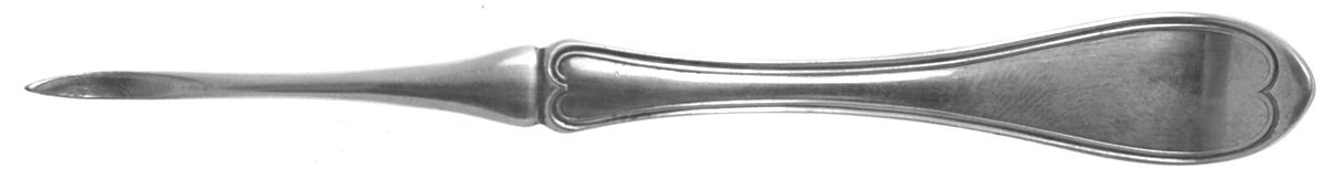 Oval Thread (Silverplate, 1880) Solid Nut Pick by Reed & Barton-1