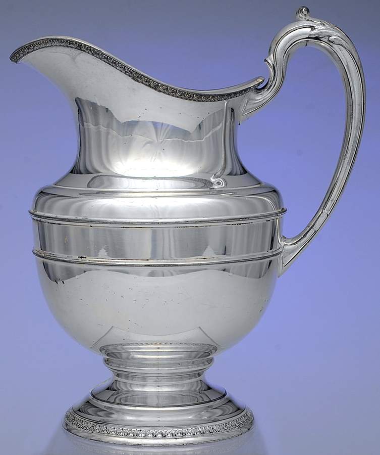4050 (Silverplate, Hollowware) Silverplate Water Pitcher by Reed & Barton-1