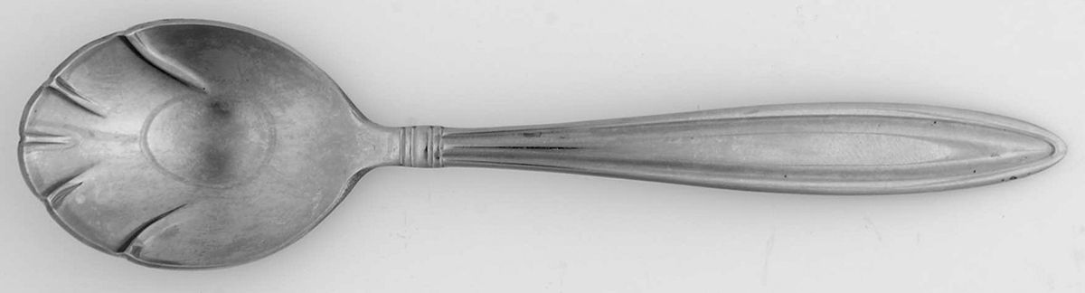 Celebration (Stainless) Sugar Shell Spoon by Reed & Barton-1