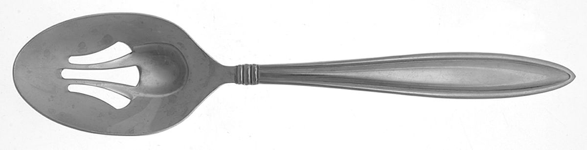 Celebration (Stainless) Pierced Tablespoon (Serving Spoon) by Reed & Barton-1