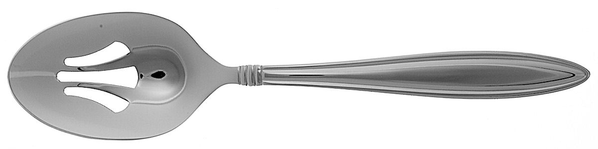 Celebration (Stainless) Pierced Tablespoon (Serving Spoon) by Reed & Barton-1