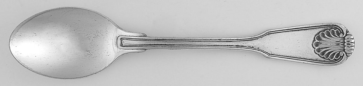Sutton Shell (Silverplate) Place/Oval Soup Spoon by Royal Gallery-1