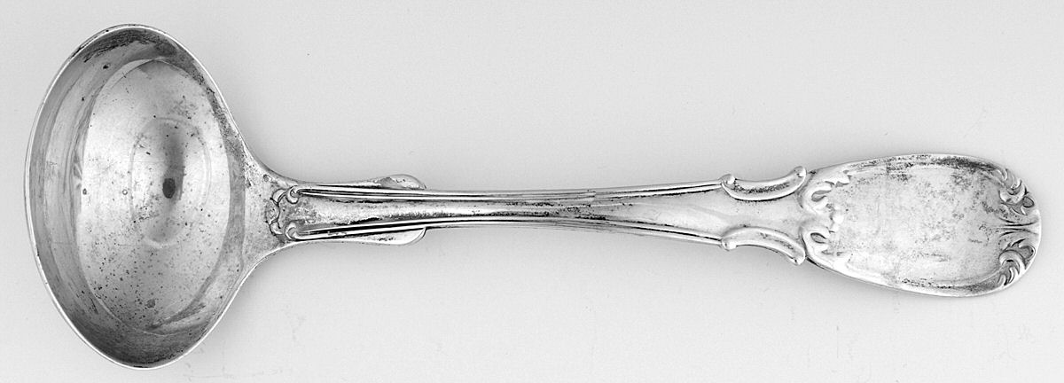 R2W1 (Sterling) Solid Gravy Ladle by Robert & William Wilson-1