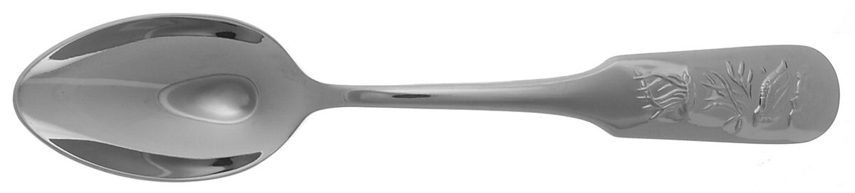Game Birds (Stainless) Place/Oval Soup Spoon by Reed & Barton-1