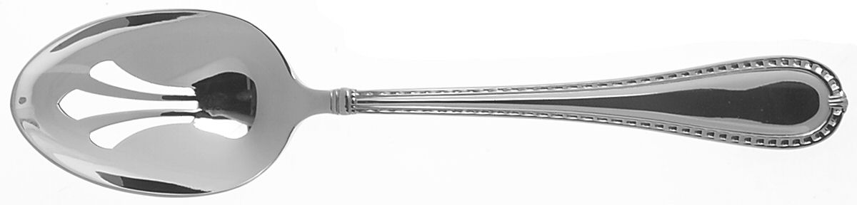 Berkshire (Glossy) Pierced Tablespoon (Serving Spoon) by Reed & Barton-1