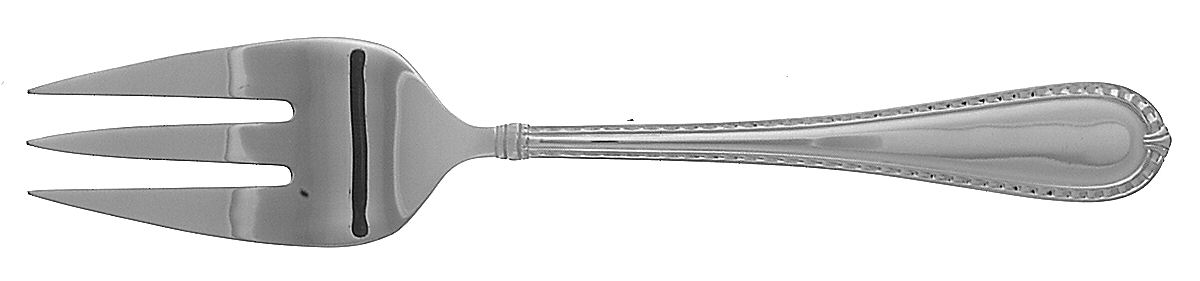 Berkshire (Glossy) Large Solid Cold Meat Serving Fork by Reed & Barton-1