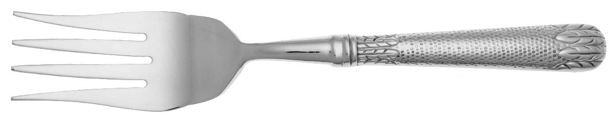 Laurel-Honeycomb (Stainless) Cold Meat Fork Large, Stainless Tines HC by Retroneu-1