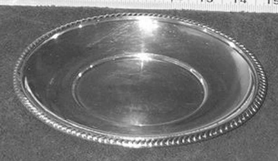 Buckingham (Silverplate, Hollowware) Bread & Butter Plate by Reed & Barton-1