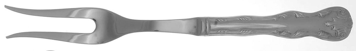 Victoria (Stainless) Large Stainless-Prong Roast Carving Fork by Reed & Barton-1