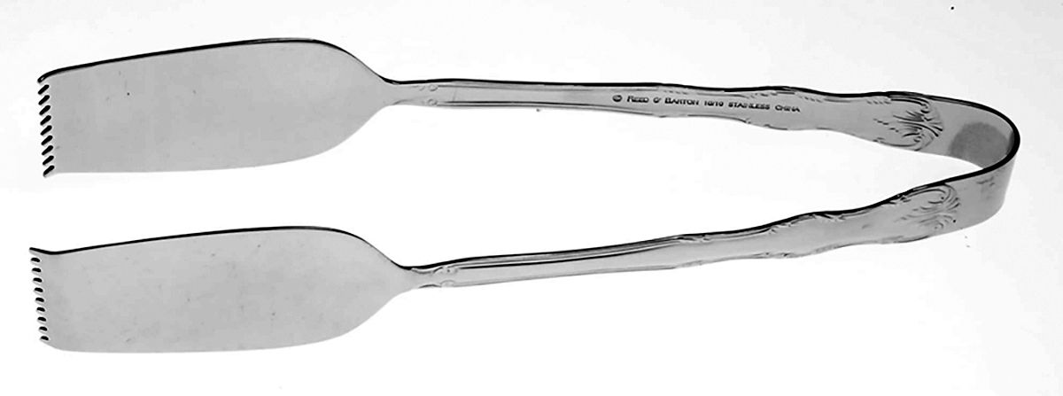 Victoria (Stainless) 1-Piece Salad Tongs by Reed & Barton-1
