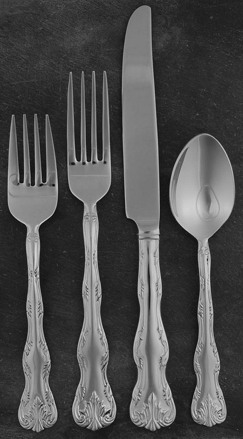 Victoria (Stainless) 4 Piece Place Setting by Reed & Barton-1