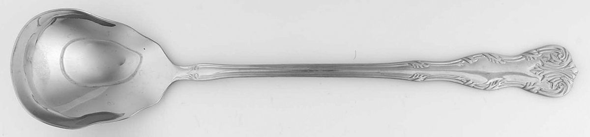 Victoria (Stainless) Oversize Solid Salad Serving Spoon by Reed & Barton-1
