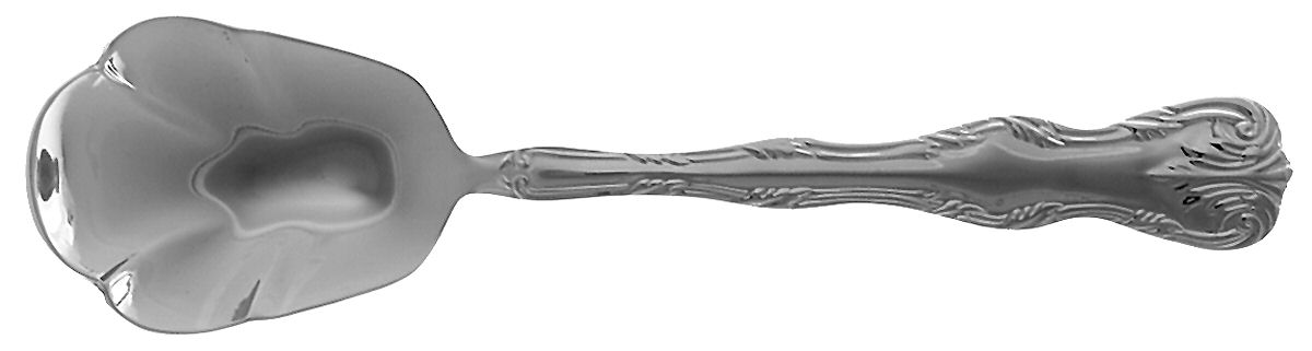 Victoria (Stainless) Sugar Shell Spoon by Reed & Barton-1