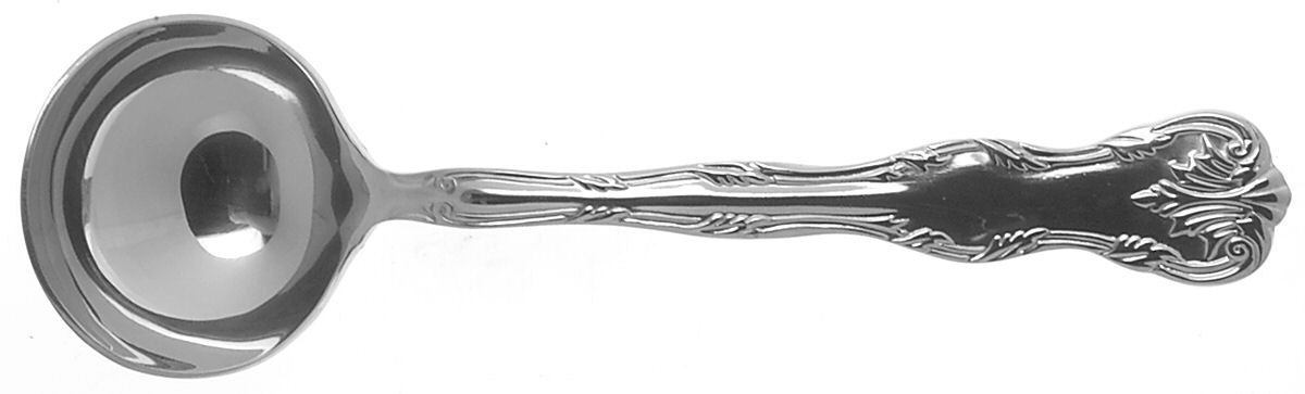 Victoria (Stainless) Solid Gravy Ladle by Reed & Barton-1