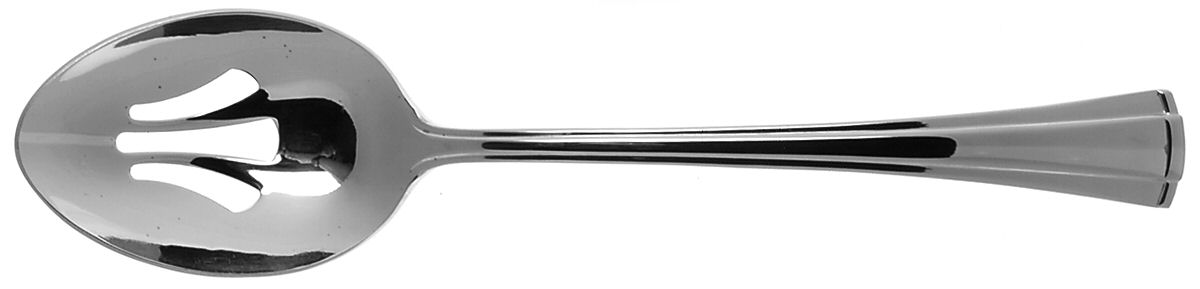 Boulevard (Stainless) Pierced Tablespoon (Serving Spoon) by Reed & Barton-1