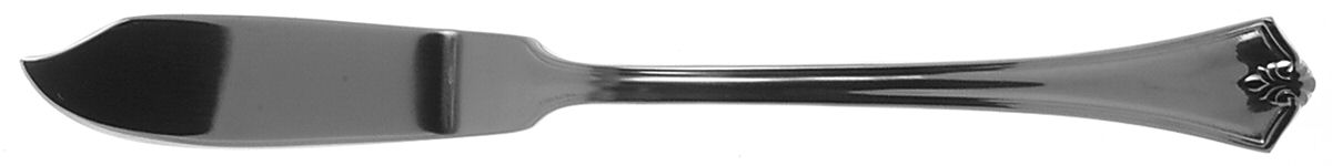 Churchill (Stainless) Flat Handle Master Butter Knife by Reed & Barton-1