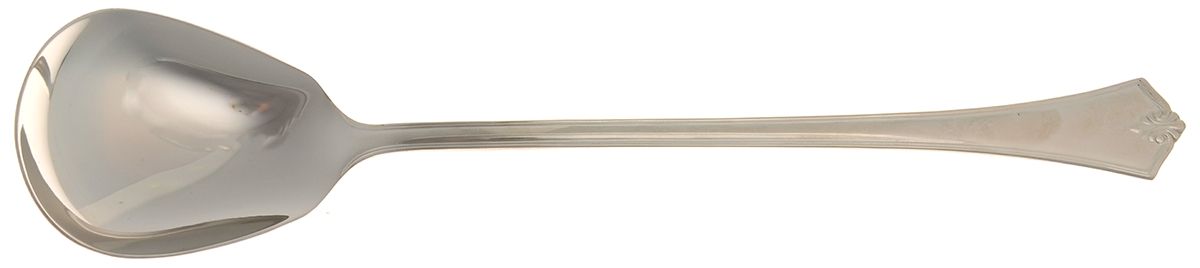 Churchill (Stainless) Large Solid Serving Spoon by Reed & Barton-1