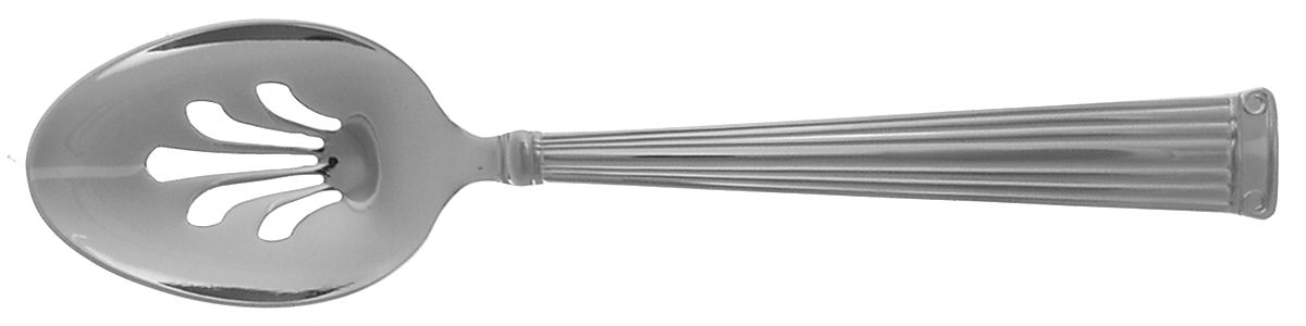Emporium (Stainless) Pierced Tablespoon (Serving Spoon) by Reed & Barton-1