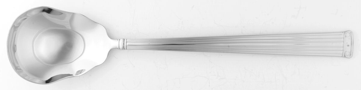 Emporium (Stainless) Solid Salad Serving Spoon by Reed & Barton-1
