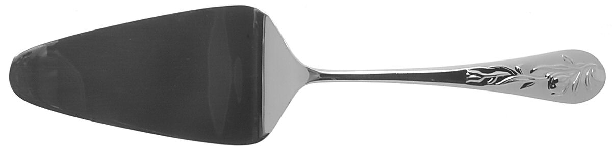 French Floral (Stainless) All Stainless Pie Server by Reed & Barton-1
