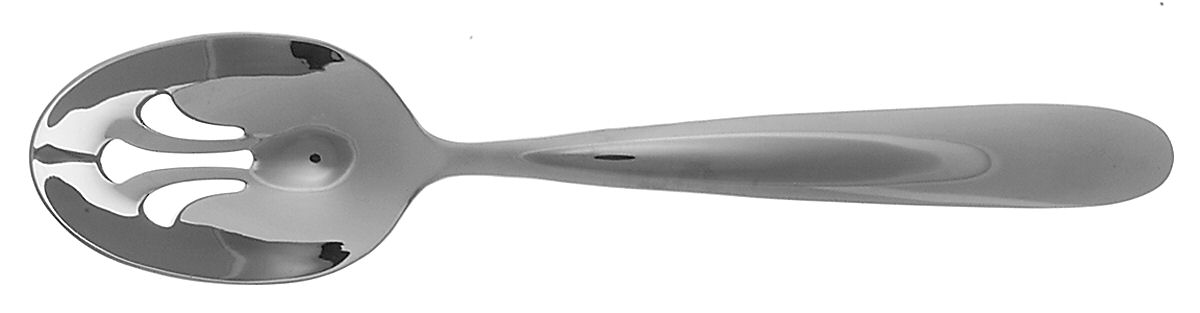 Freeport (Stainless) Pierced Tablespoon (Serving Spoon) by Reed & Barton-1