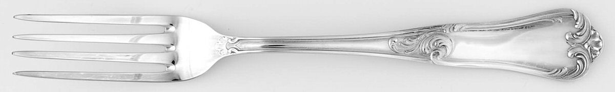Bernini (Sterling, Glossy) Fork by Ricci (Argentieri)-1